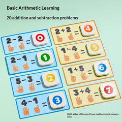 FingerCount Learning Box – Montessori Math & Counting Game