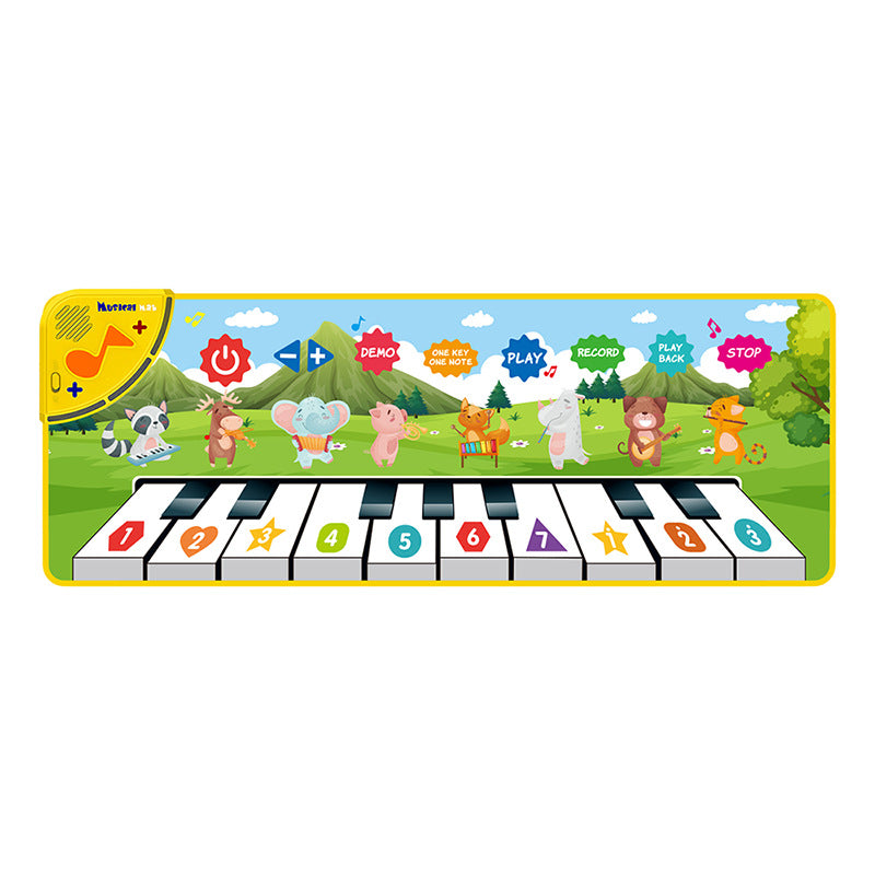 Musical baby mat design one