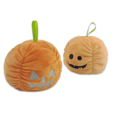 Reversible Halloween plush size detail