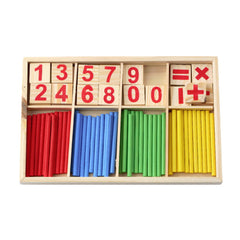 Counting sticks box contents
