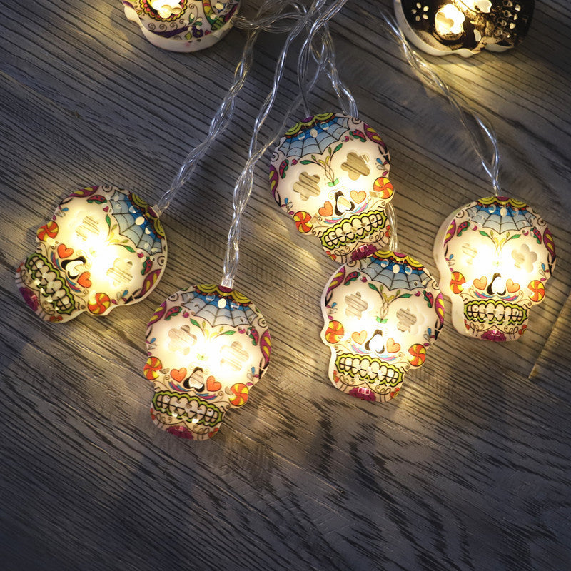 Skull light string packaging
