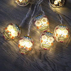 Skull light string packaging