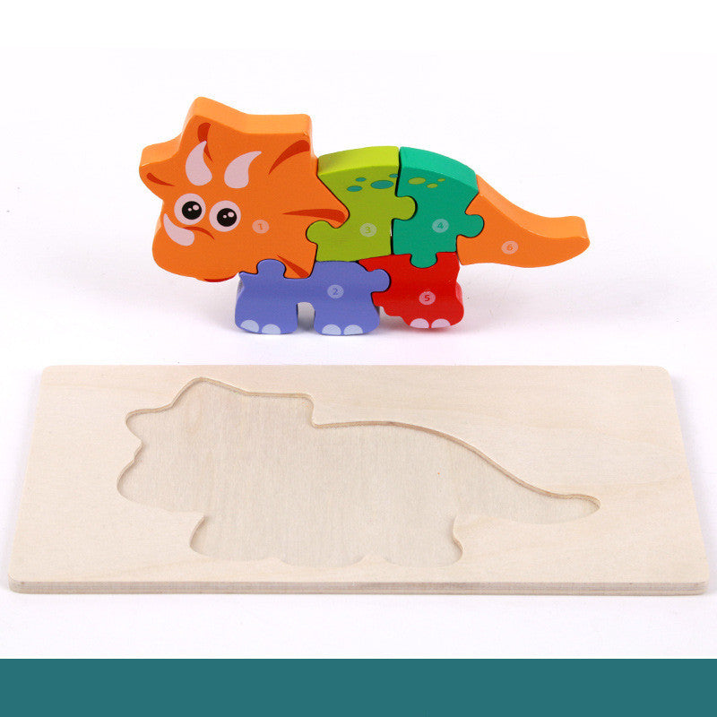 Montessori 3D Dino Puzzle