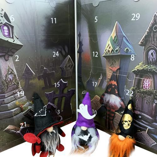 Halloween puzzle advent calendar box