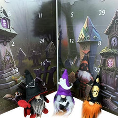 Halloween puzzle advent calendar box