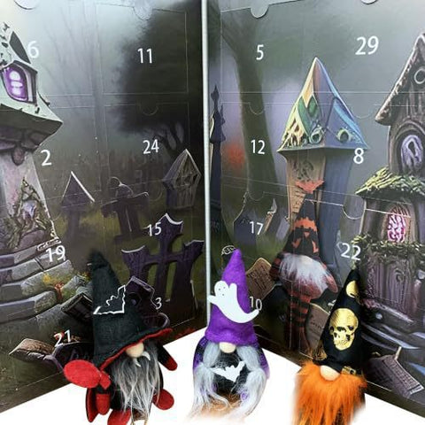 Halloween puzzle advent calendar box