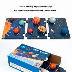 Montessori 3D Solar System Puzzle