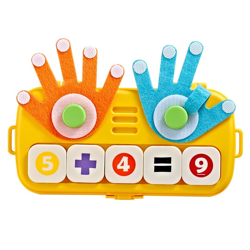 FingerCount Learning Box – Montessori Math & Counting Game