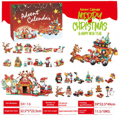 Christmas Building Block Advent Calendar Christmas Cottage