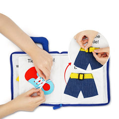Montessori  Jollybaby my quiet cloth book