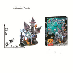 3D haunted castle puzzle