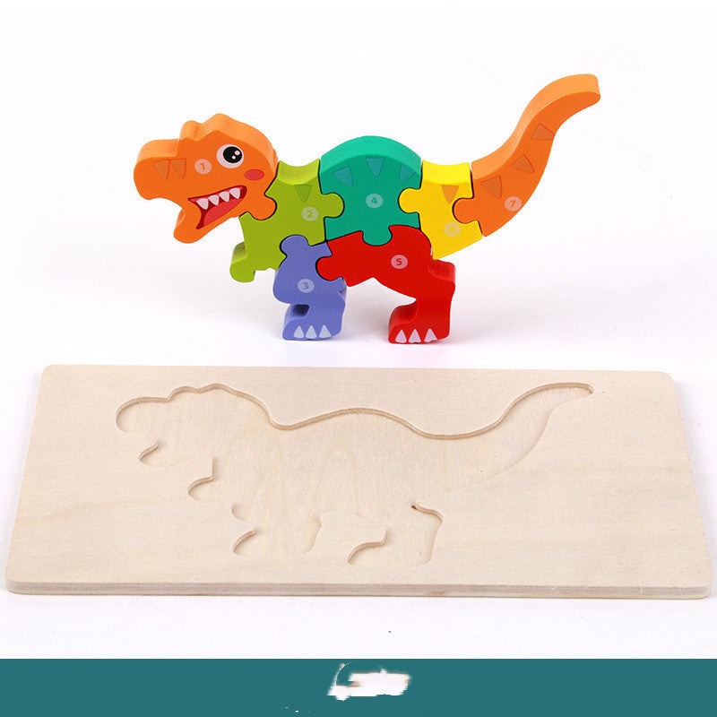 Montessori 3D Dino Puzzle