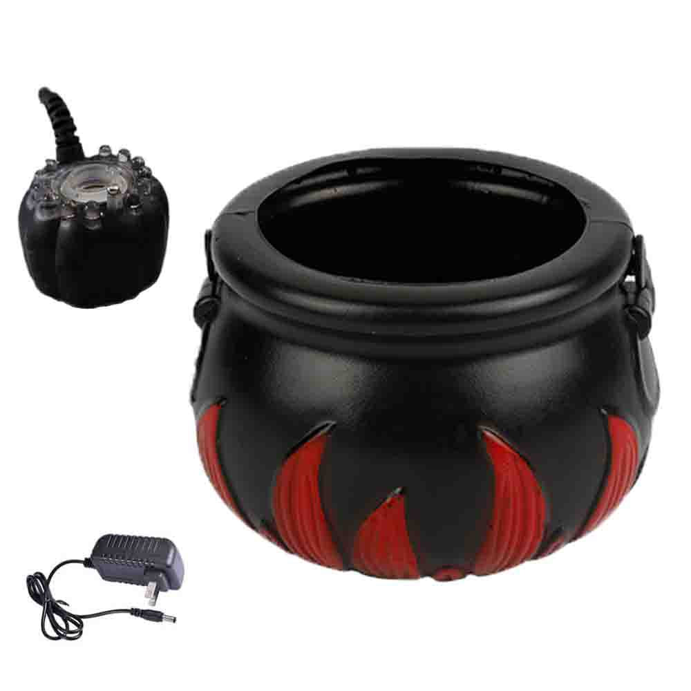 Red witch cauldron fog machine