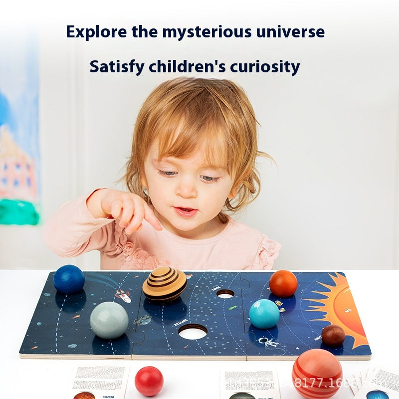 Montessori 3D Solar System Puzzle