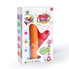 Pop Tube Sensory Toys – Stretchy Fidget Tubes for Kids & Stress Relief