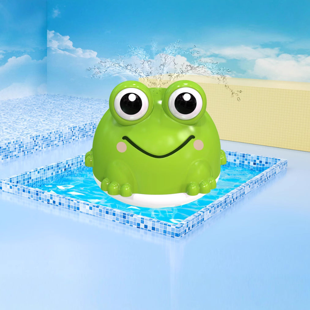 Splashy Frog Fountain – Baby Bath Water Sprinkler Toy