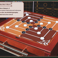 15-in-1 Board Game Set – Chess, Backgammon & Family Classics All-in-One