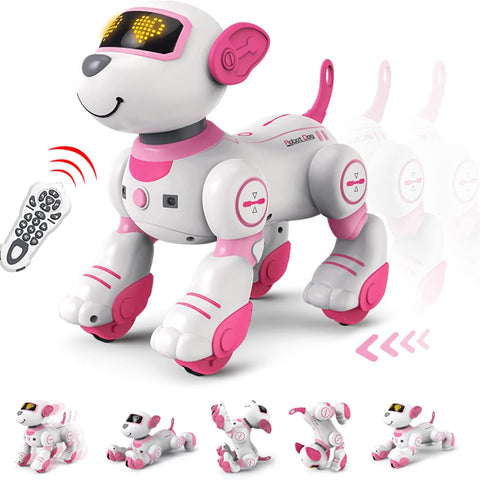 Interactive Robot Dog with Programming, Stunt Features, Touch Sensors