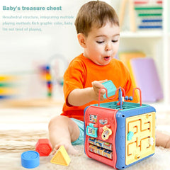 Montessori Baby Activity Puzzle Cube