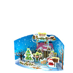 3D card assembly puzzle kits