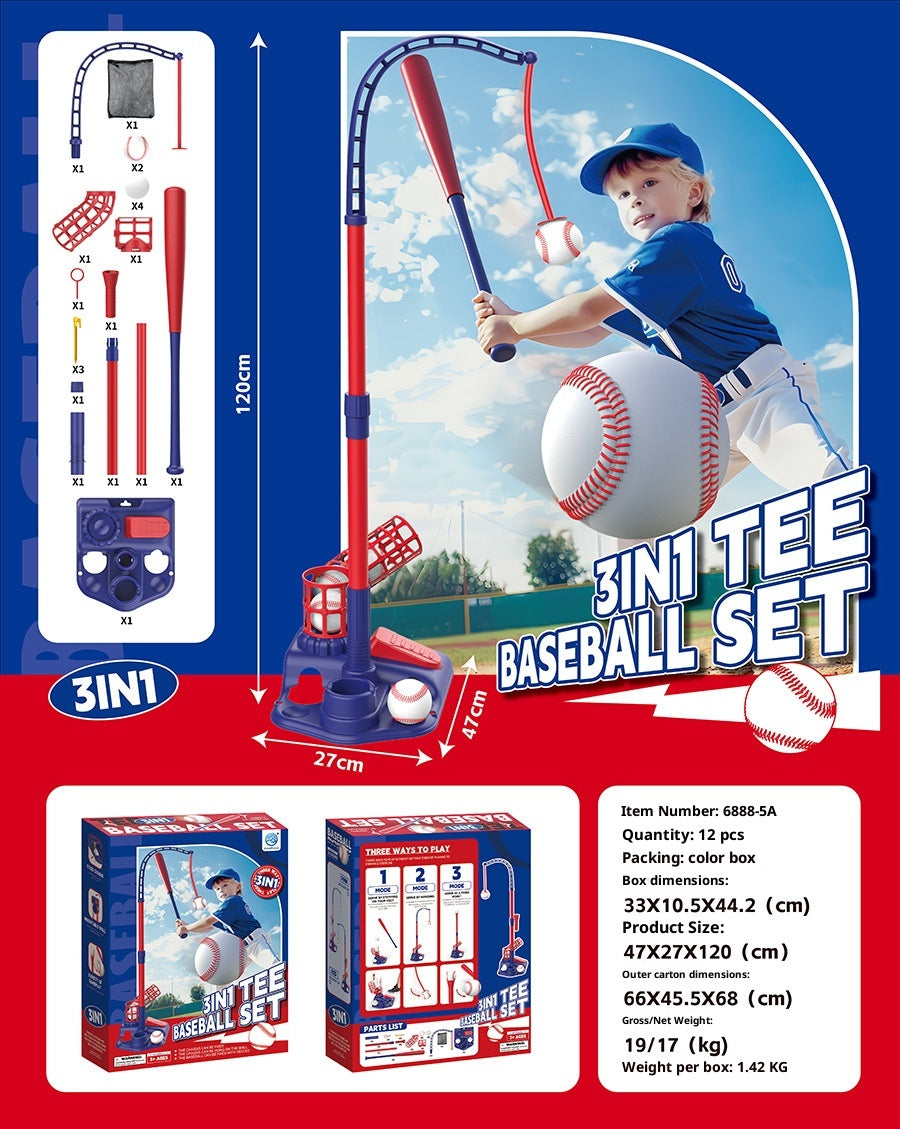 Pedal baseball launcher full set