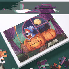 Halloween puzzle detail