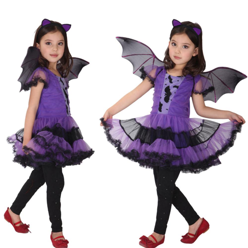 Purple witch dress full view