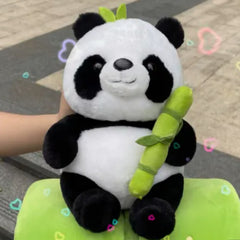 Panda Plush Toy with Storage Basket | Soft Toy & Toy Storage Set