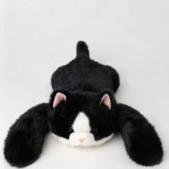 Floppy Animal Plush Tuxedo Cat