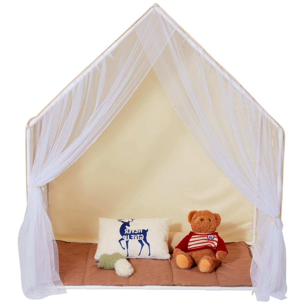Play tent doorway and window detail