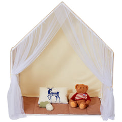 Play tent doorway and window detail
