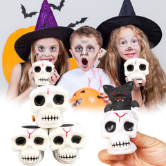 Halloween skull squeeze cup fidget toy