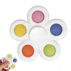 White fidget spinner