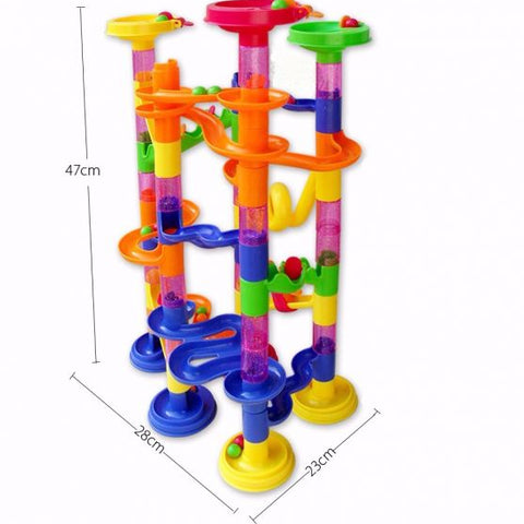 Marble run 80 piece set