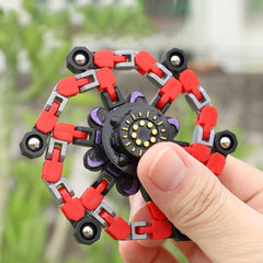 Transforming Fidget Spinner Toy – Kids Sensory Stress Relief Spinner & Shape Shifter