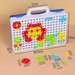 Montessori Builder Board – Kids Tool Kit