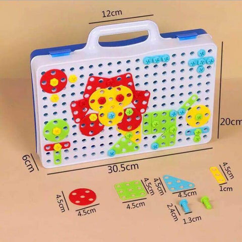 Montessori Builder Board – Kids Tool Kit