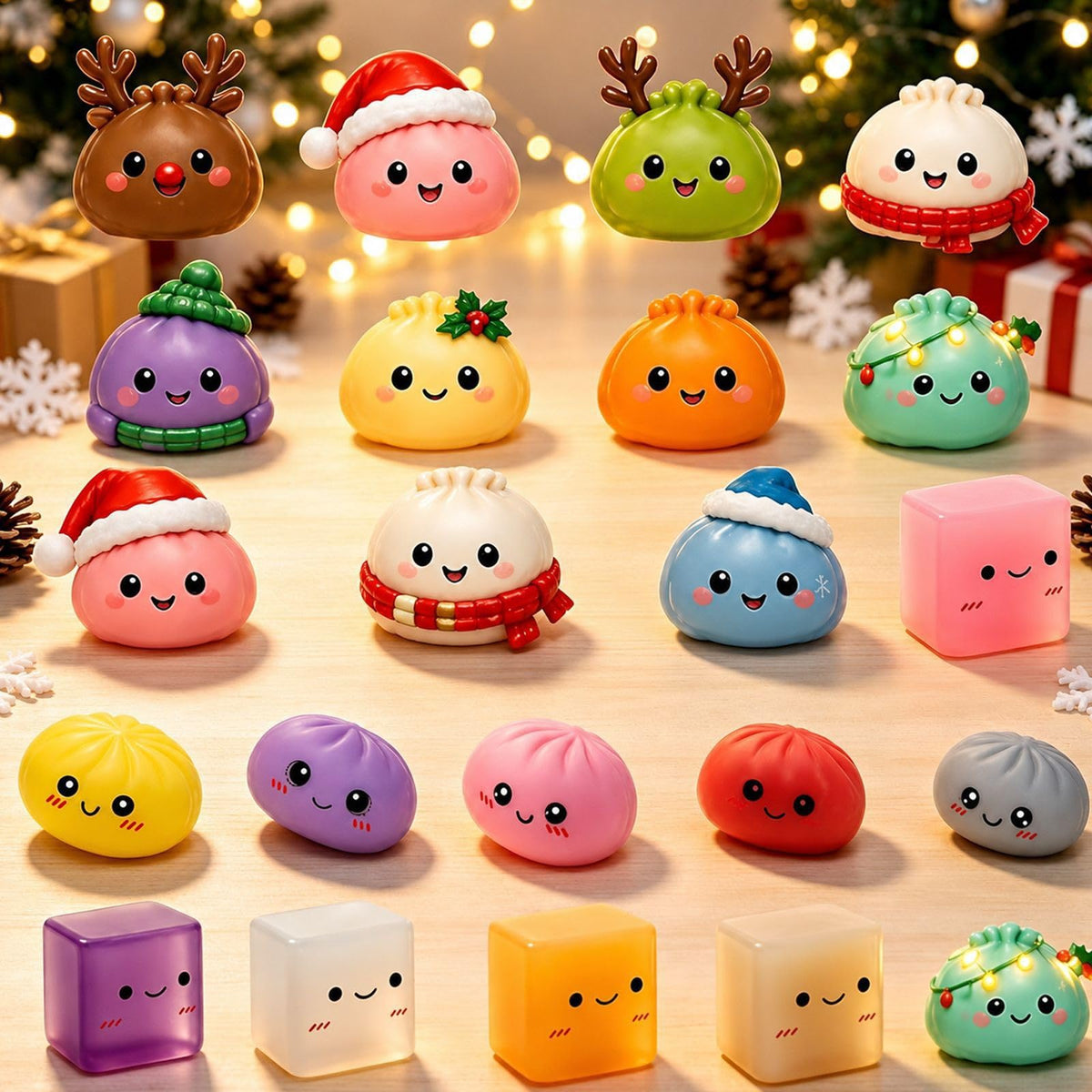 Festive Countdown | Advent Calendar with 24 Mini Sensory Fidget Toys | Stress Relief for Holiday Relaxation 6