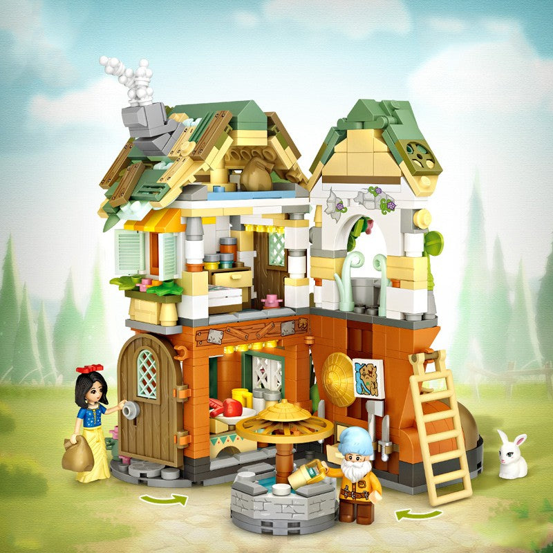 Dwarf cabin micro brick model