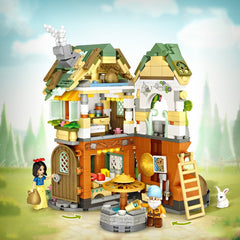 Dwarf cabin micro brick model