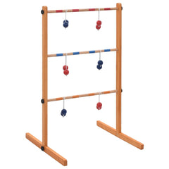 Kids Ladder Toss Game – Wooden Outdoor Ball Toss Game for Garden & Parties