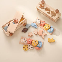 Montessori Shape Match Wagon