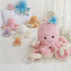 Soft Octopus Plush Toy for Babies & Toddlers | Sensory Comfort Plush
