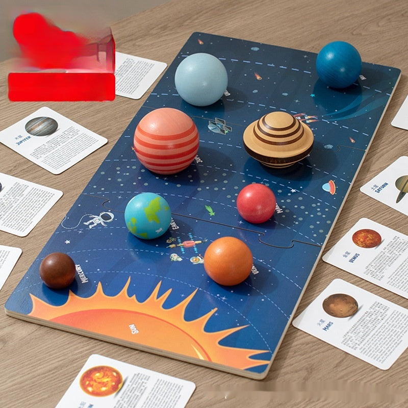 Montessori 3D Solar System Puzzle