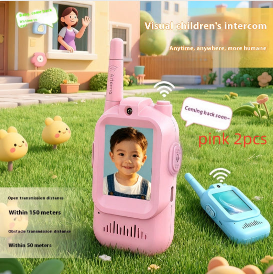 Kids Video Walkie-Talkies – 2-Pack with Camera & Screen