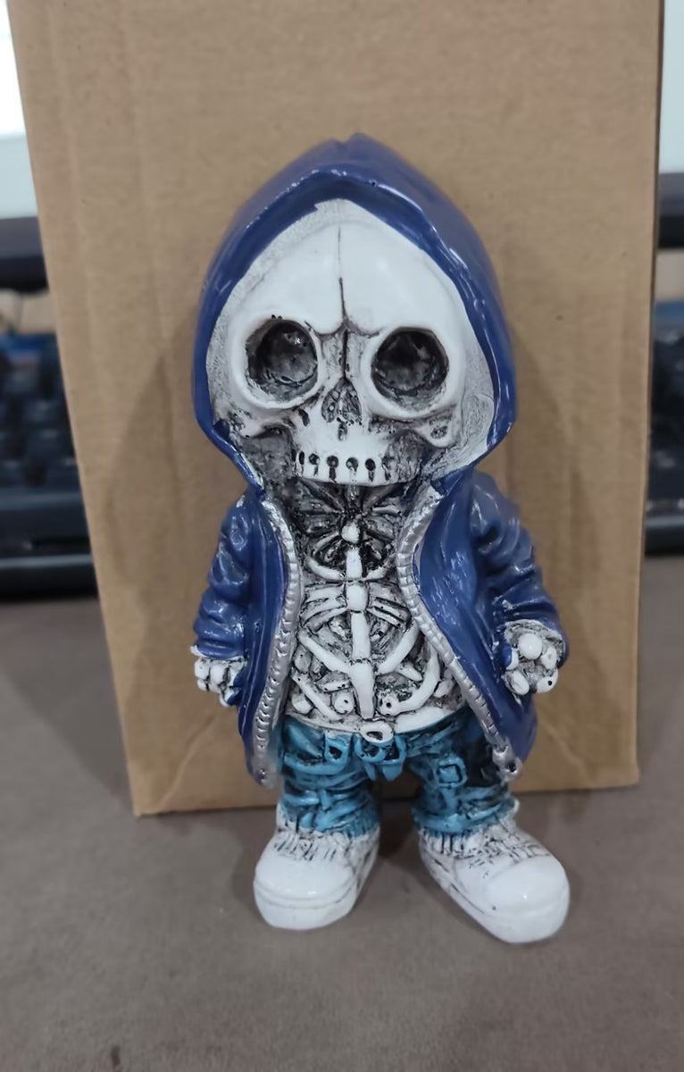 Skeleton figurine design A