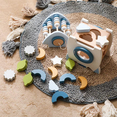 Montessori Wooden Rocket Set