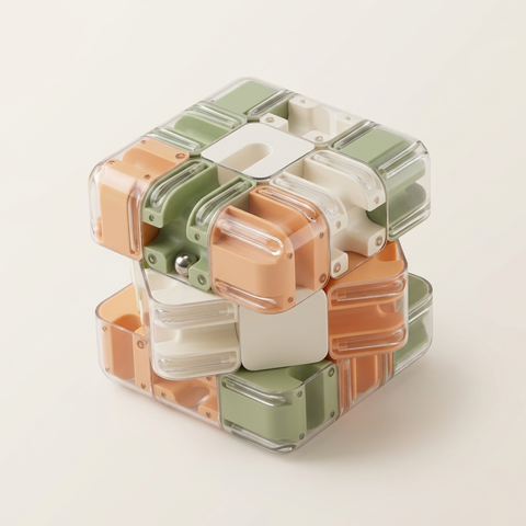Infinity Maze Cube – Sensory Ball Puzzle Fidget Toy