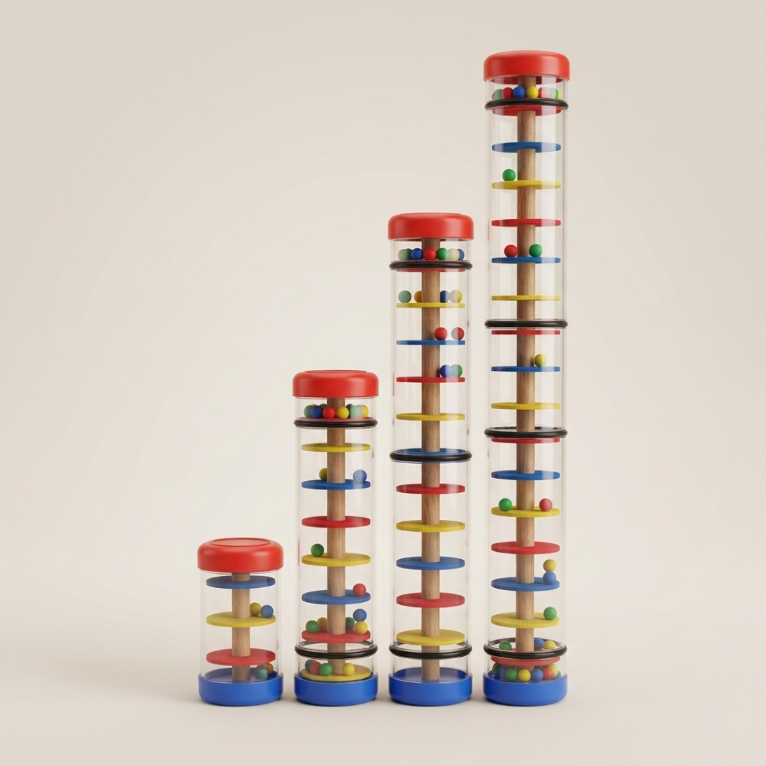 Sensory Rain Stick Toy – Kids Calming Sound Tube for Relaxation & Play
