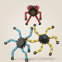 Transforming Fidget Spinner Toy – Kids Sensory Stress Relief Spinner & Shape Shifter